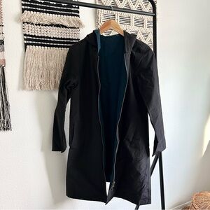 Eileen Fisher Reversible Anorak Jacket, Size XS